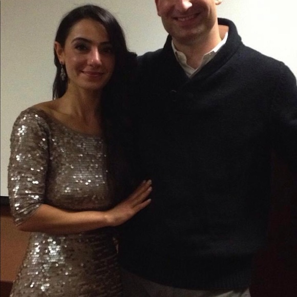 BCBG Backless Sequin Dress - Picture 6 of 7